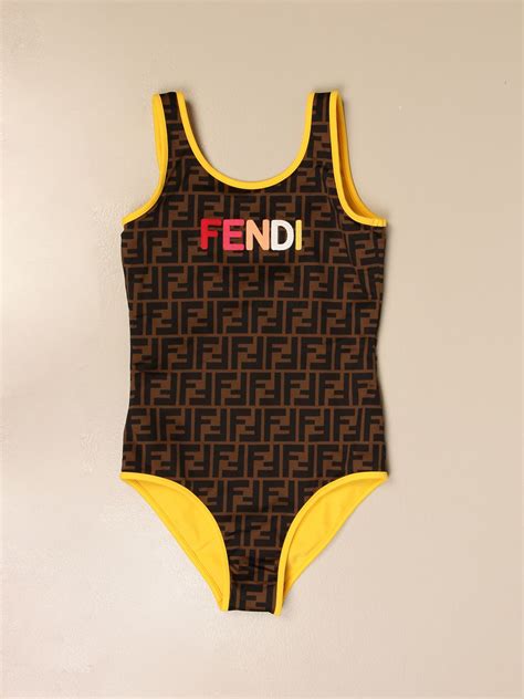 fendi toddler swimsuit